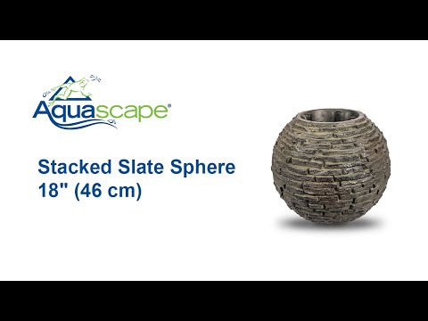 Aquascape® Stacked Slate Sphere Fountain Kits