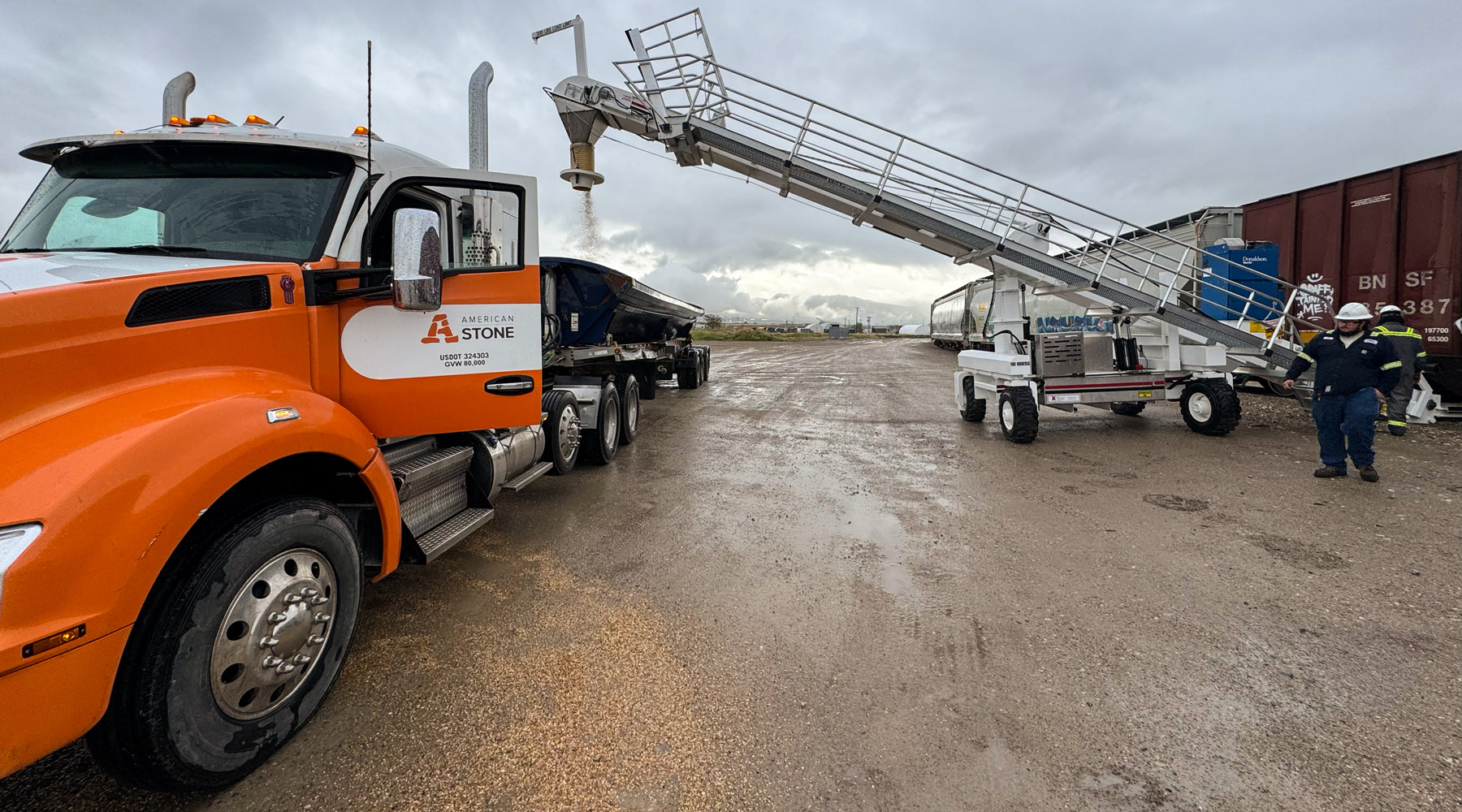 Railroad Train Loading Service