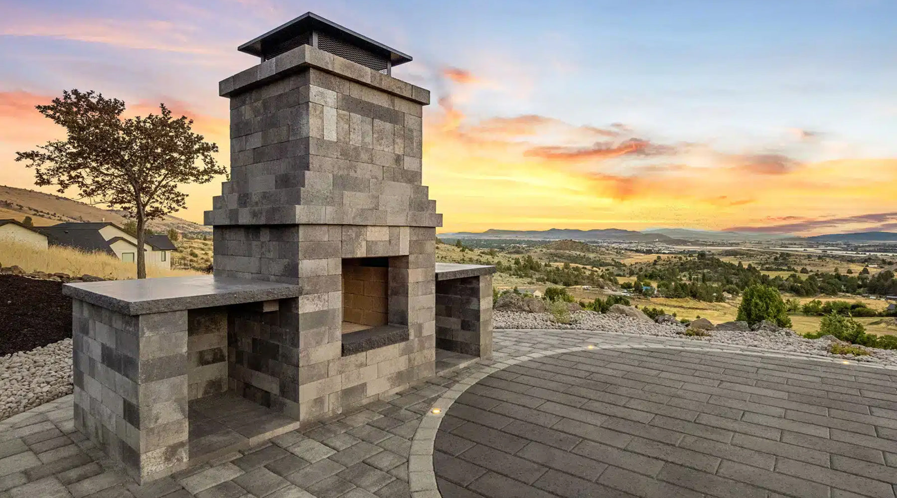 Chateau Moderna™ Fireplace Kit