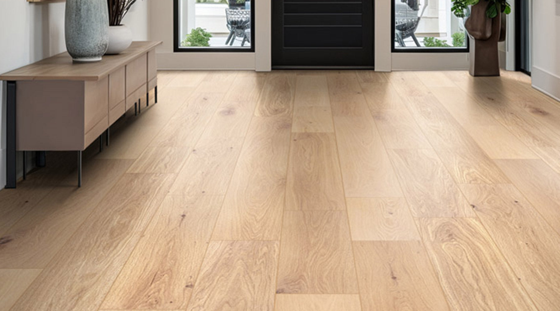 W™ Luxury Genuine Hardwood